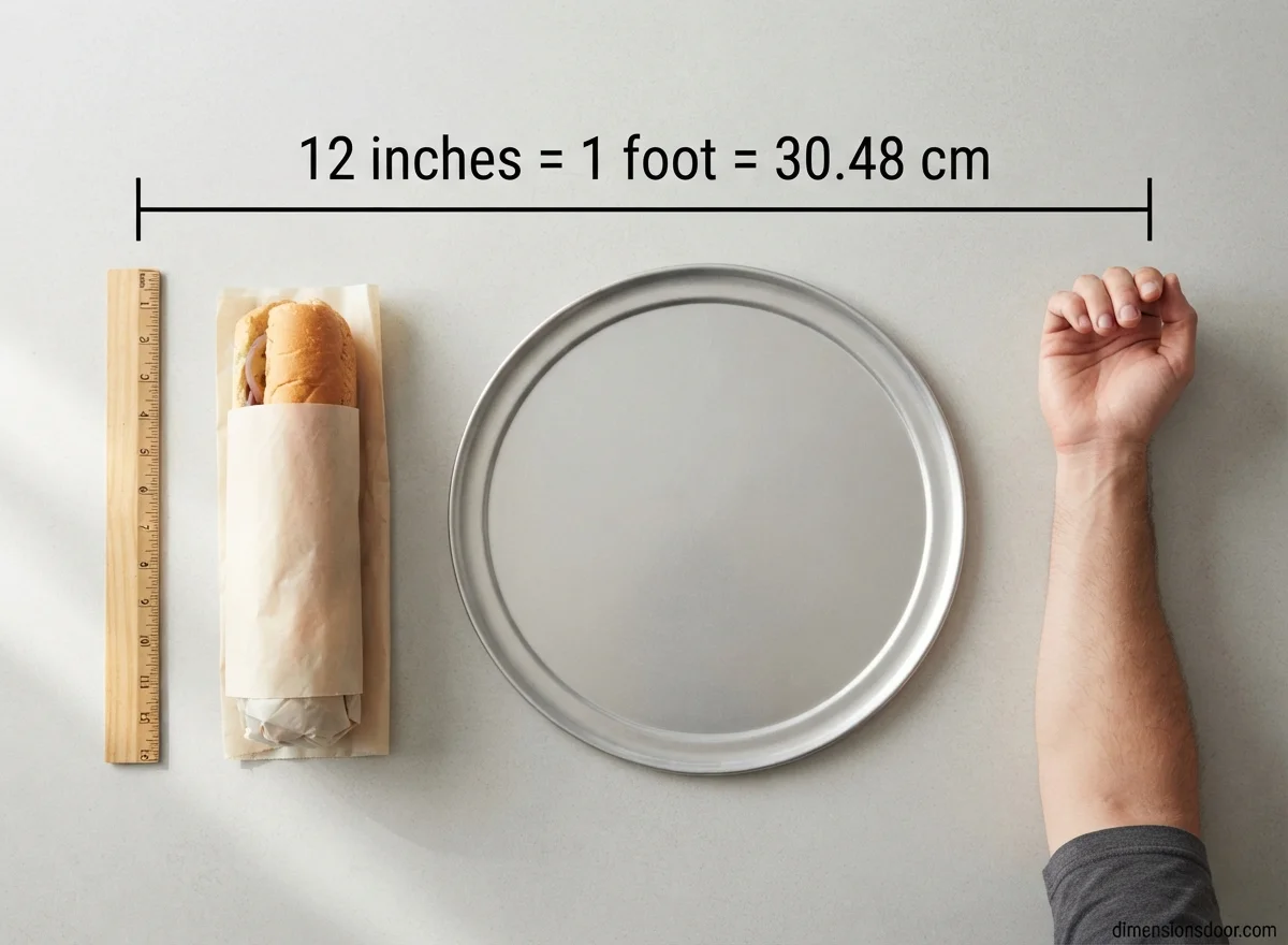 How Long Is 12 Inches? 20 Real-Life Examples, Comparisons & Visual Guide