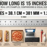 How Long Is 15 Inches? 20 Real-Life Examples, Comparisons & Visual Guide